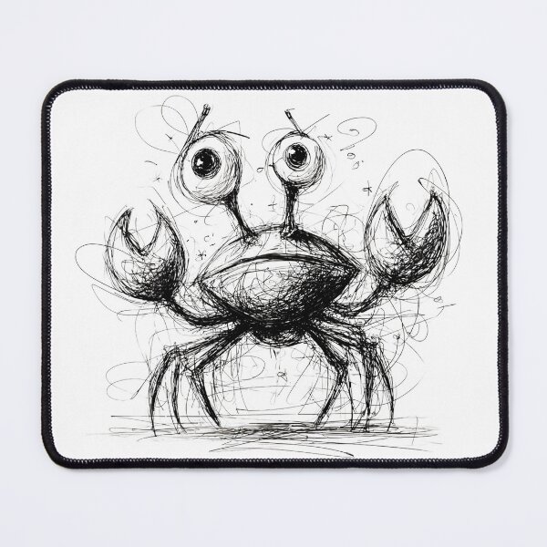 Item preview, family Crab Sketch designed and sold by BRETT'S ART STUDIO.
