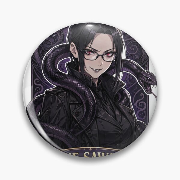 Item preview, Akane Sawatari Name Banner Showcase Sticker - Chainsaw Man Fan Art designed and sold by Lesley D.