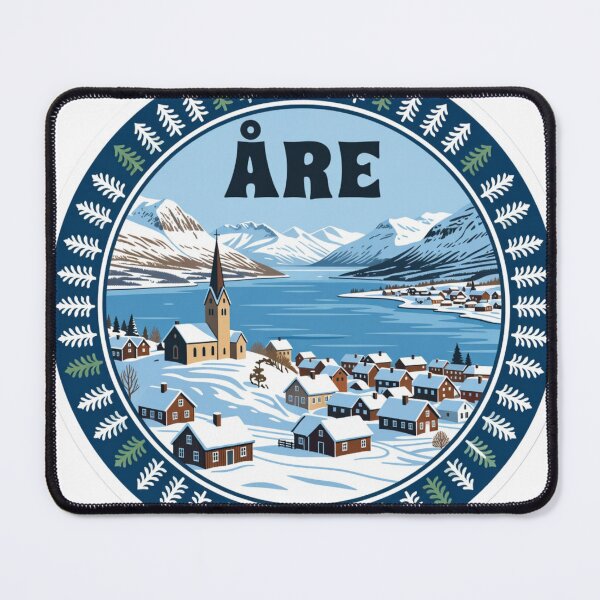 Item preview, Are Alpine Sweden Sticker designed and sold by Imaginarium of Chaos falcon88 .