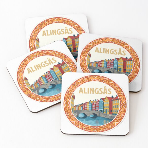 Item preview, Alingsas Canal Sweden Sticker designed and sold by Imaginarium of Chaos falcon88 .
