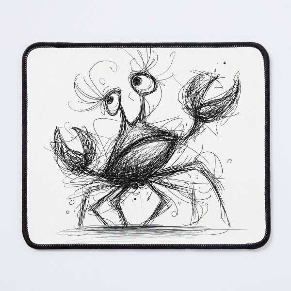Item preview, Dancing Crab Sketch designed and sold by BRETT'S ART STUDIO.