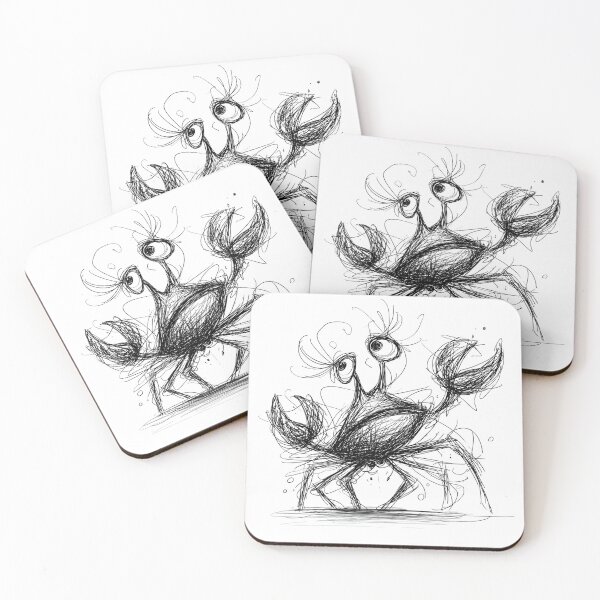 Item preview, Dancing Crab Sketch designed and sold by BRETT'S ART STUDIO.