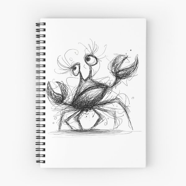 Item preview, Dancing Crab Sketch designed and sold by BRETT'S ART STUDIO.