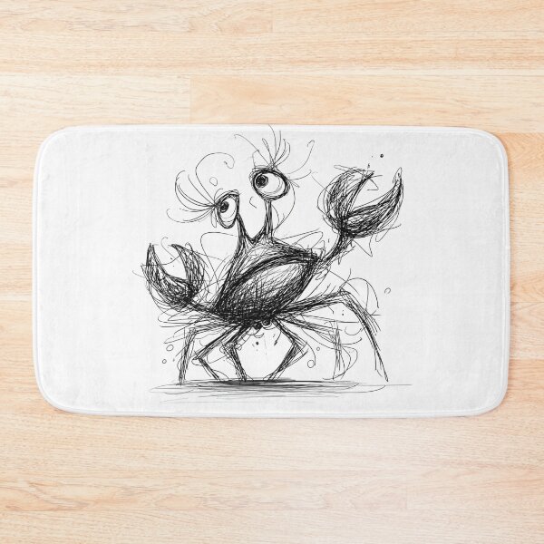 Item preview, Dancing Crab Sketch designed and sold by BRETT'S ART STUDIO.