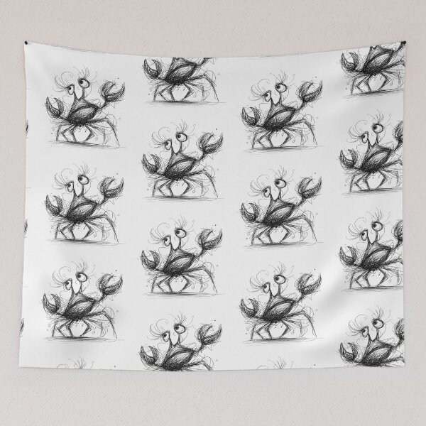 Item preview, Dancing Crab Sketch designed and sold by BRETT'S ART STUDIO.