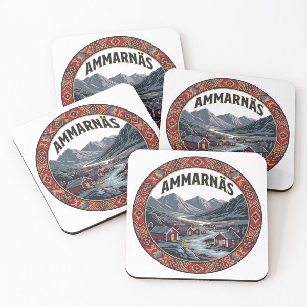 Item preview, Ammarnas Lapland Sweden Sticker designed and sold by Imaginarium of Chaos falcon88 .