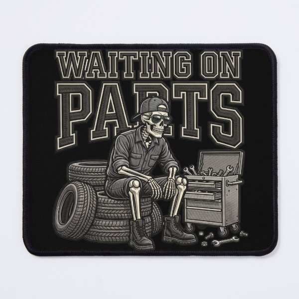 Item preview, Waiting On Parts Funny Skeleton Auto Repair designed and sold by ArtDesignTp.
