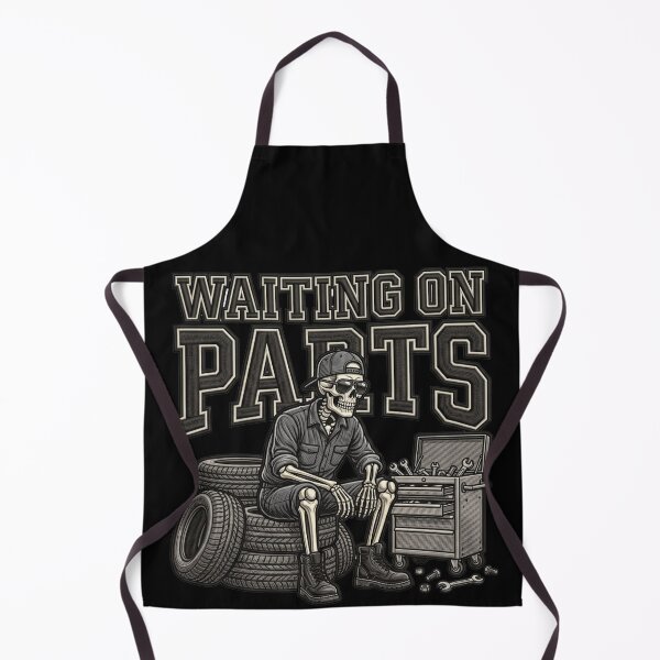 Item preview, Waiting On Parts Funny Skeleton Auto Repair designed and sold by ArtDesignTp.