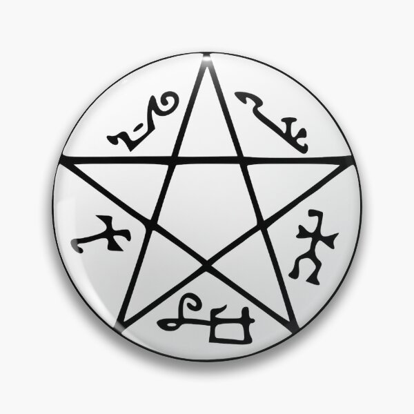Item preview, Devils Trap Symbol Dark Occult Design for Mystical and Gothic Art Lovers designed and sold by karimgamer.