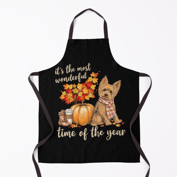 Item preview, Yorkie Autumn Quote designed and sold by EusebiaParro.