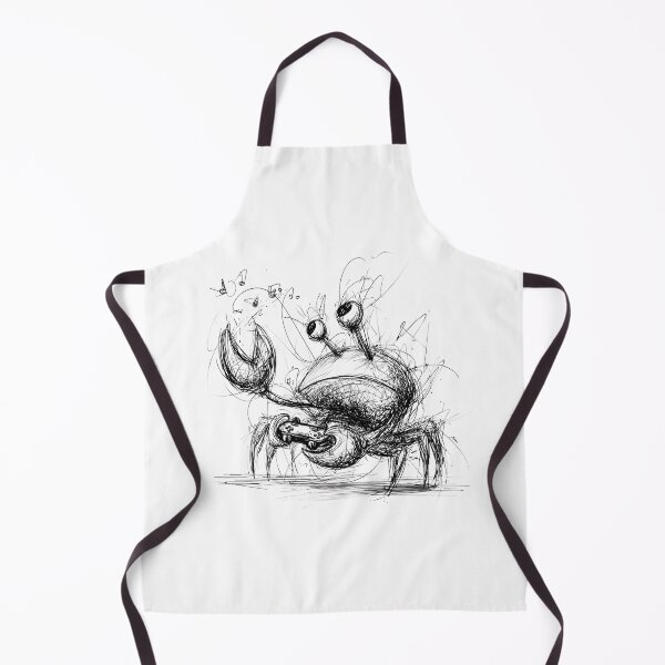 Item preview, Musical Crab Doodle designed and sold by BRETT'S ART STUDIO.