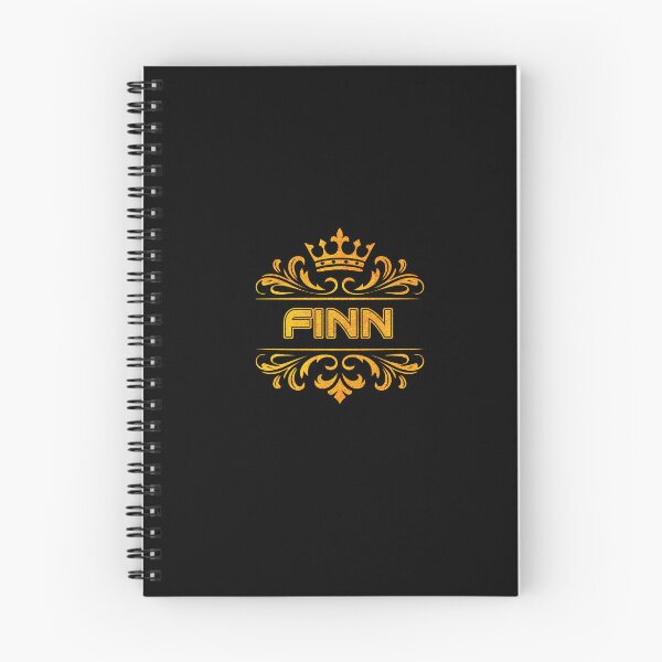 Item preview, Finn Personalized Funny & Unique Custom Name Design with Crown designed and sold by Watsonarts.