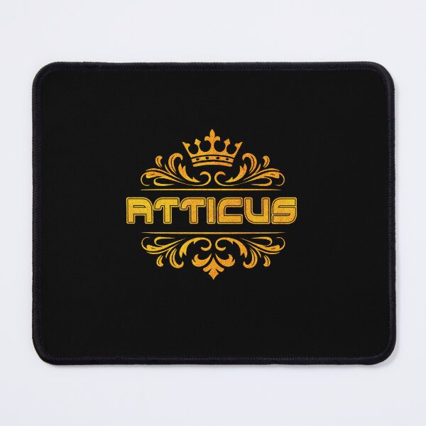 Item preview, Atticus Personalized Funny & Unique Custom Name Design with Crown designed and sold by Watsonarts.