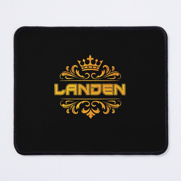 Item preview, Landen Personalized Funny & Unique Custom Name Design with Crown designed and sold by Watsonarts.