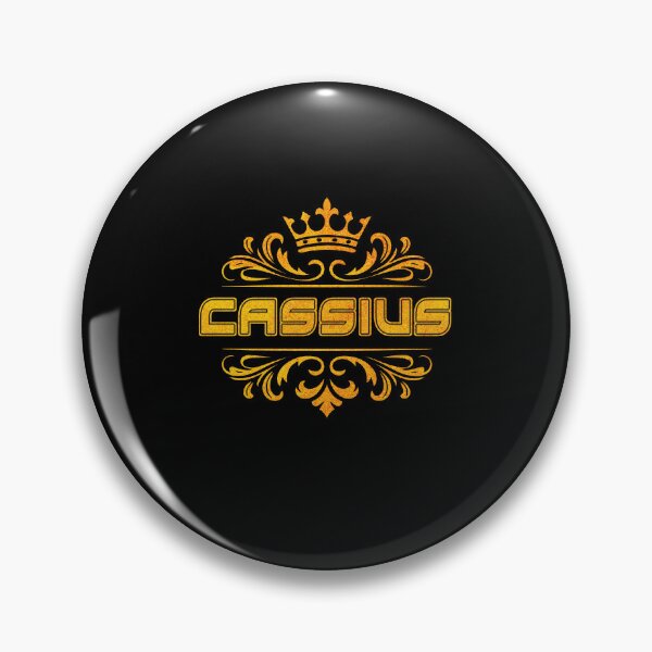 Item preview, Cassius Personalized Funny & Unique Custom Name Design with Crown designed and sold by Watsonarts.