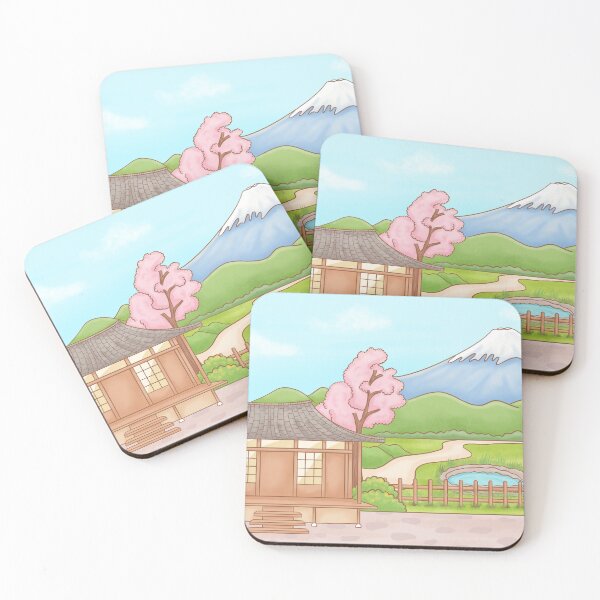 Item preview, Cute Japan Village designed and sold by Doodleooly.