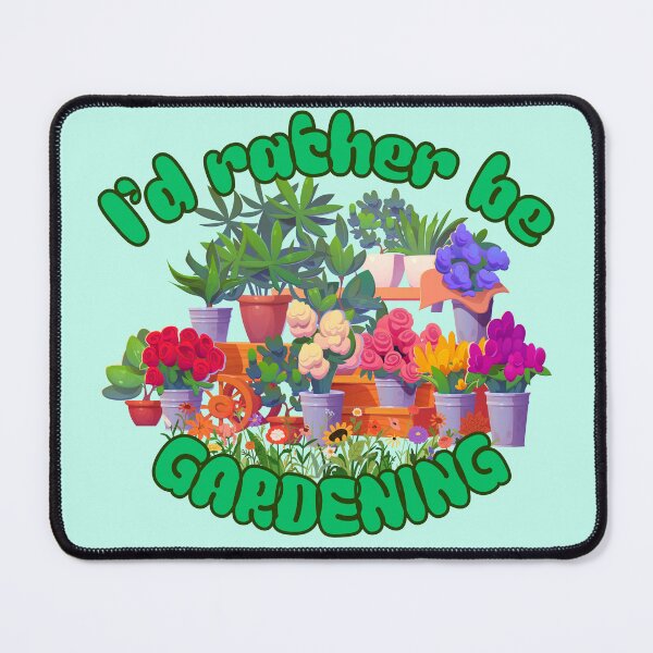 Item preview, I'd Rather Be Gardening Plant Lover Illustration designed and sold by Rynasvz.