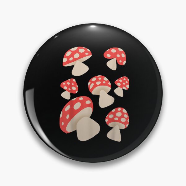 Item preview, Cute Red Toadstool Mushroom Pattern designed and sold by WilfRedokry-21.