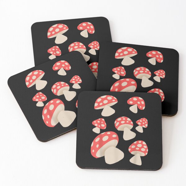 Item preview, Cute Red Toadstool Mushroom Pattern designed and sold by WilfRedokry-21.