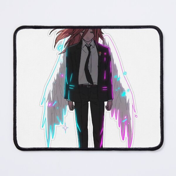Item preview, Angel Devil Neon Glow Sticker - Chainsaw Man Fan Art designed and sold by Lesley D.