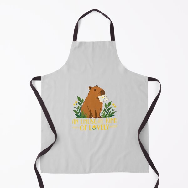 Item preview, Capybara with a Love Letter and Flowers designed and sold by hattie's.