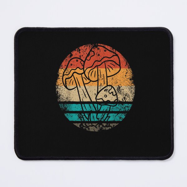 Item preview, Retro Mushroom Sunset Vintage Nature designed and sold by WilfRedokry-21.
