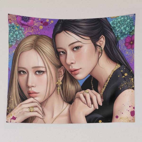 Item preview, KaoJane Bloom Thai GL Series Actress Lgbtq+ Comic Book Art Home Wall Decor Print Poster Pride TV Series Movie Music designed and sold by Mind Space.