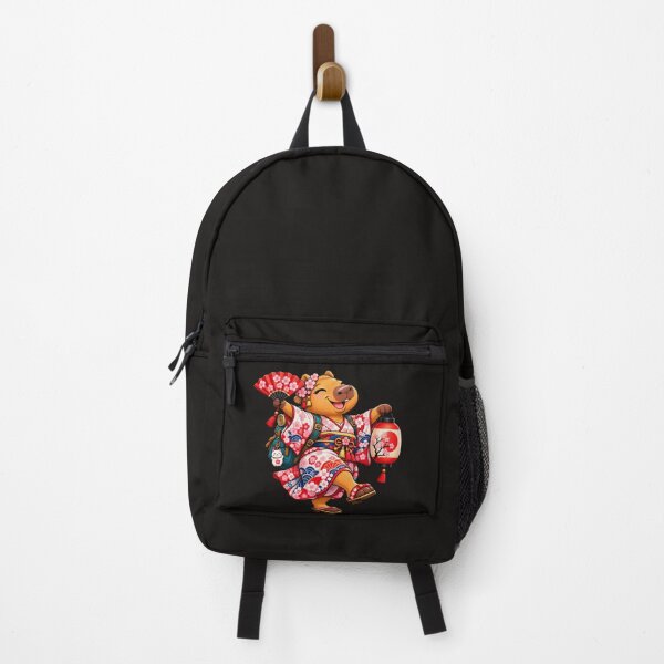 Item preview, Cute Japan Capybara – Sakura Festival Travel Adventure designed and sold by CapybaraTravels.