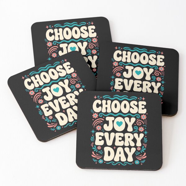 Item preview,  Choose Joy Every Day - Retro Groovy Motivational designed and sold by Vibe-Vary.