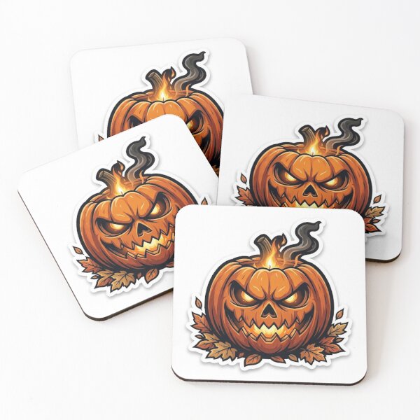 Item preview, The Grin That Never Dies — Halloween Jack-o-Lantern Pumpkin Sticker designed and sold by AbbasSaqib.