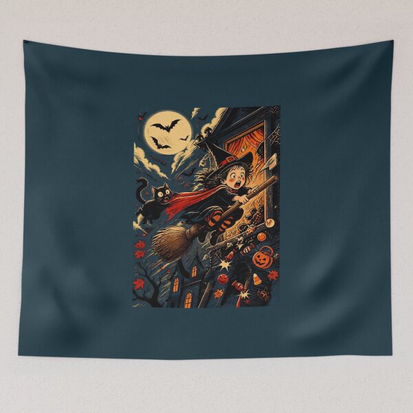 Item preview, Halloween Witch designed and sold by ArtCraftLab.
