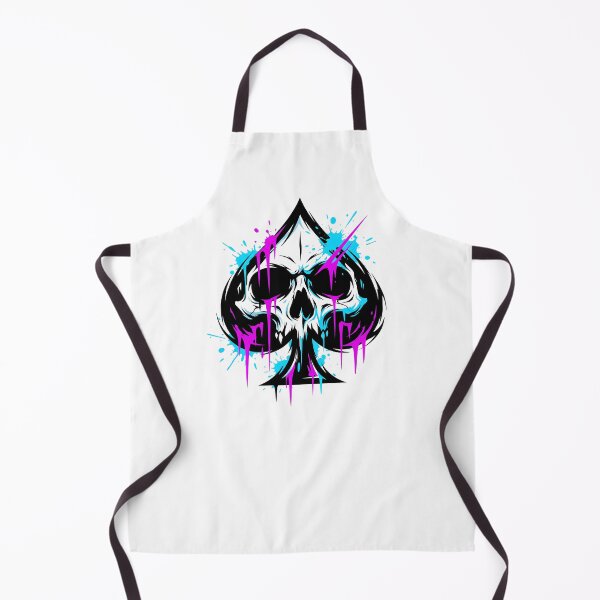 Item preview, Splatter Skull Spade Card Aesthetic designed and sold by MarCinu Art.