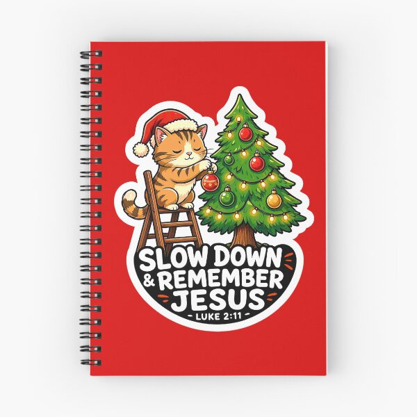 Item preview, Luke 2:11 Slow Down & Remember Jesus designed and sold by plushism.