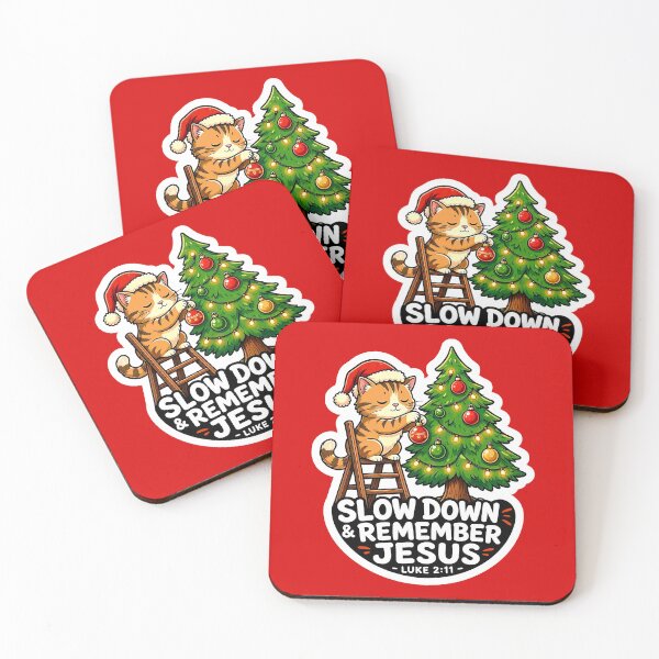 Item preview, Luke 2:11 Slow Down & Remember Jesus designed and sold by plushism.