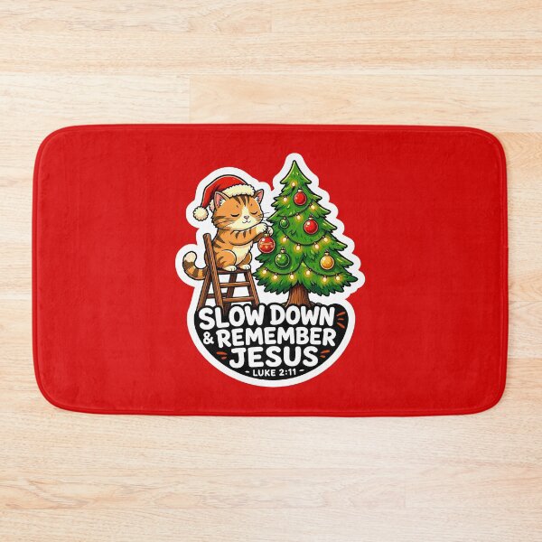Item preview, Luke 2:11 Slow Down & Remember Jesus designed and sold by plushism.