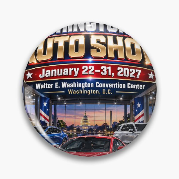 Artikelvorschau, AUTO SHOW 2027 - Washington, D.C. - 22. - 31. Januar 2027 entworfen und verkauft von DBM Photo Art 1.
