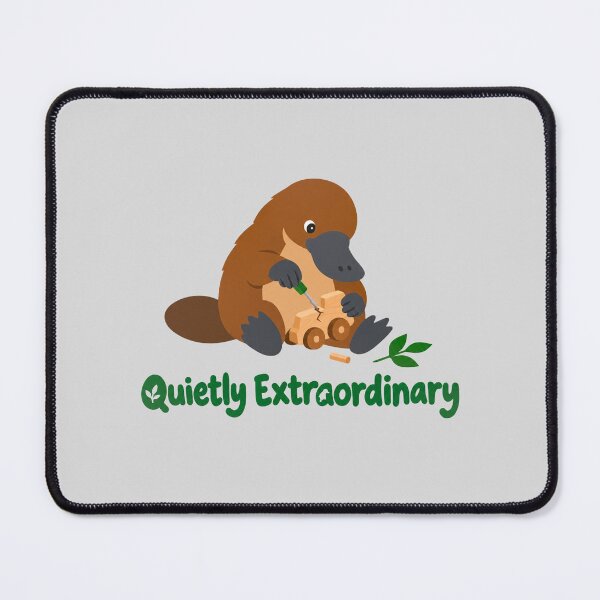Item preview, Quietly Extraordinary Platypus Building a Wooden Train designed and sold by hattie's.