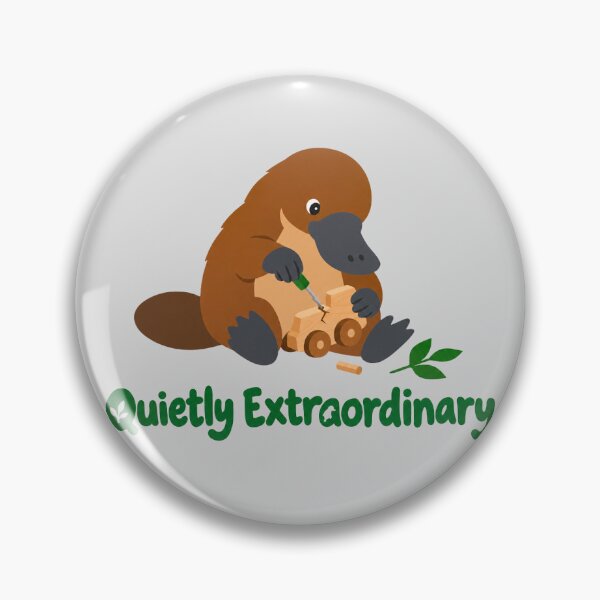 Item preview, Quietly Extraordinary Platypus Building a Wooden Train designed and sold by hattie's.