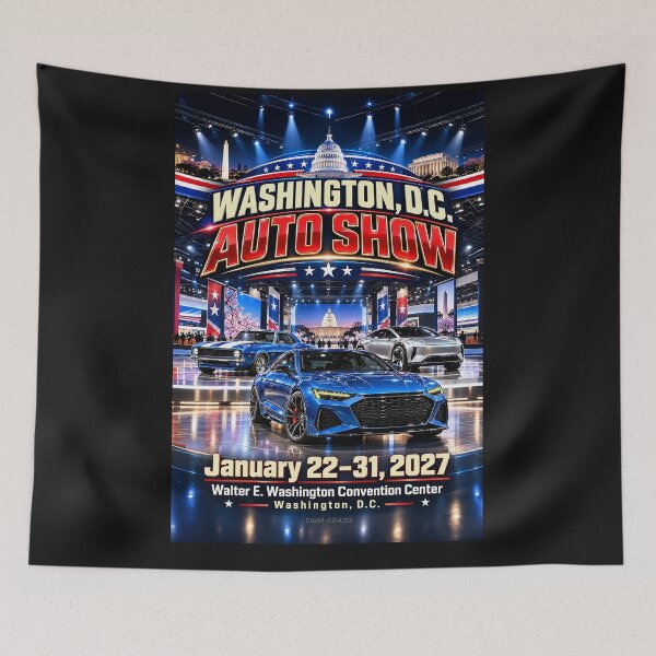 Item preview, WASHINGTON, D.C. AUTO SHOW - January 22-31, 2027 designed and sold by DBM Photo Art 1.