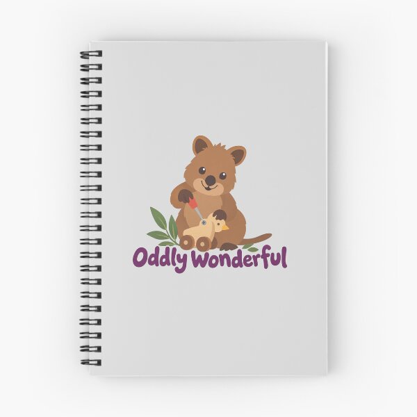 Item preview, Cute Koala with Toy Duck and Oddly Wonderful Lettering designed and sold by hattie's.