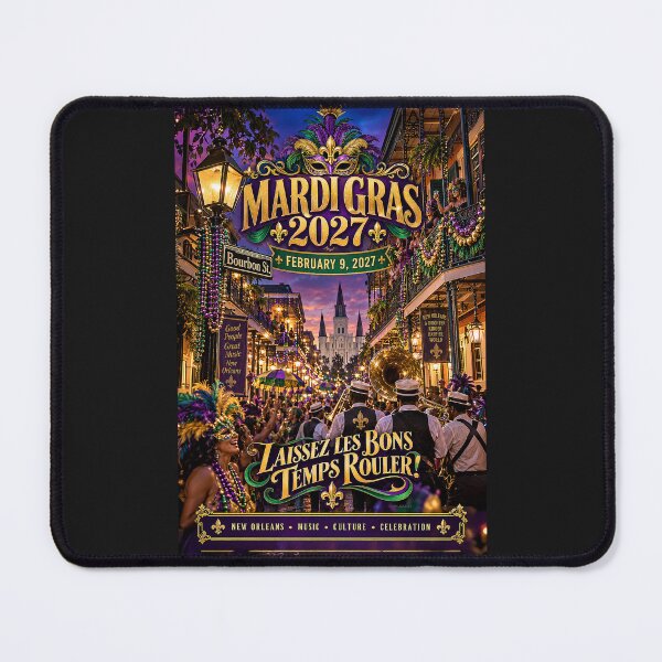 Item preview, MARDI GRAS 2027 - LAISSEZ LES BONS TEMPS ROULER! designed and sold by DBM Photo Art 1.