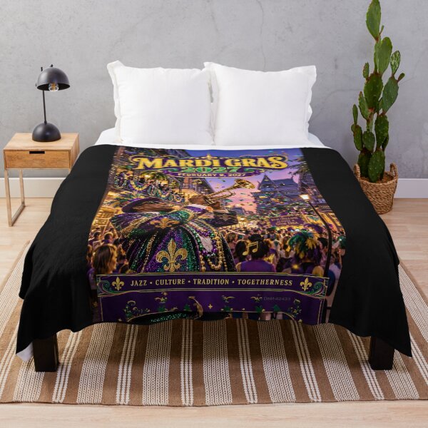 Item preview, LOUISANA BLUES - MARDI GRAS NEW ORLEANS - Feb.9, 2027 designed and sold by DBM Photo Art 1.