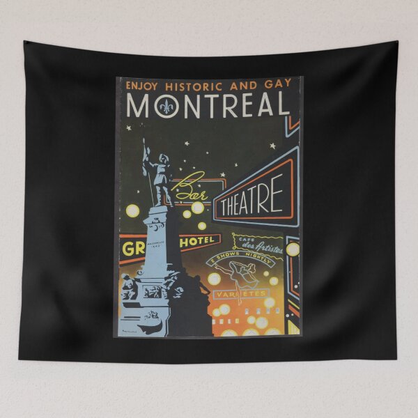 Item preview, Vintage Montreal Tourism  designed and sold by fernandavavo.