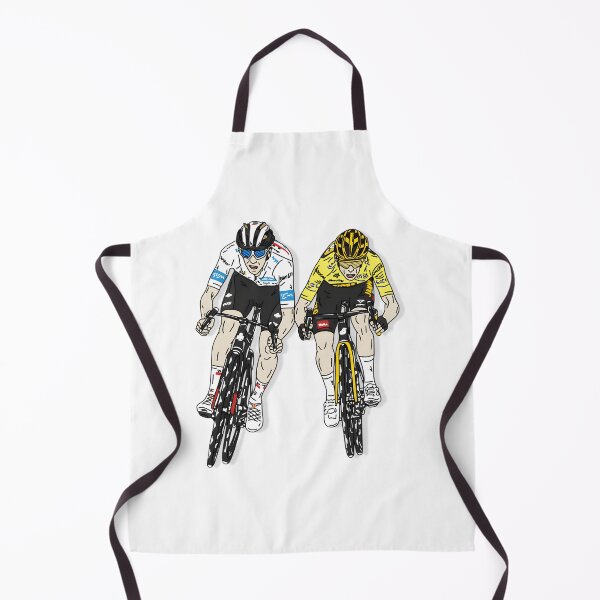 Item preview, Tadej Pogy vs Jonas Vinge Cycling Race in France Artwork designed and sold by BorreArt.