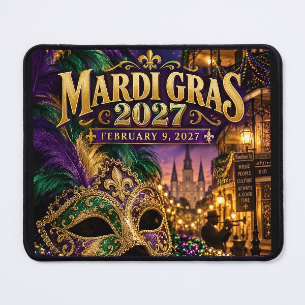 Item preview, MARDI GRAS 2027 - Let The Good Times Roll - New Orleans designed and sold by DBM Photo Art 1.