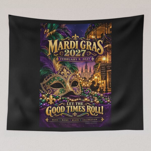Item preview, MARDI GRAS 2027 - Let The Good Times Roll - New Orleans designed and sold by DBM Photo Art 1.