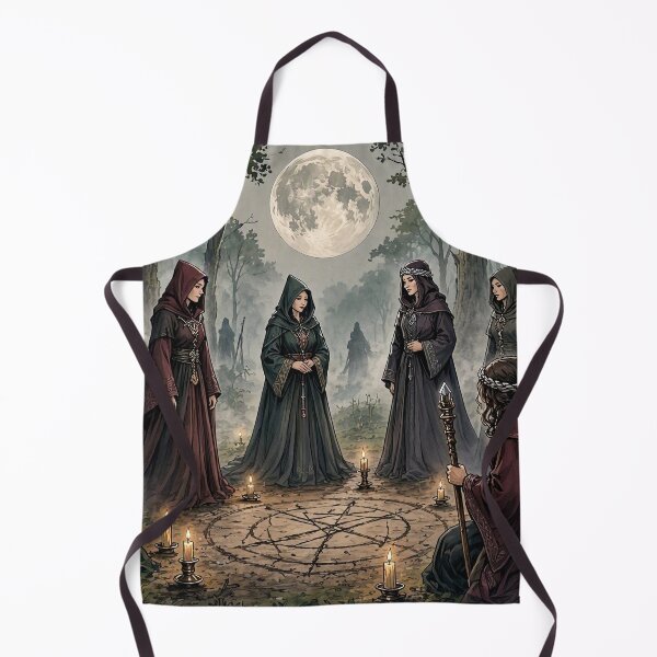Item preview, Witches' Coven Under the Full Moon designed and sold by Roberta Calabrese.