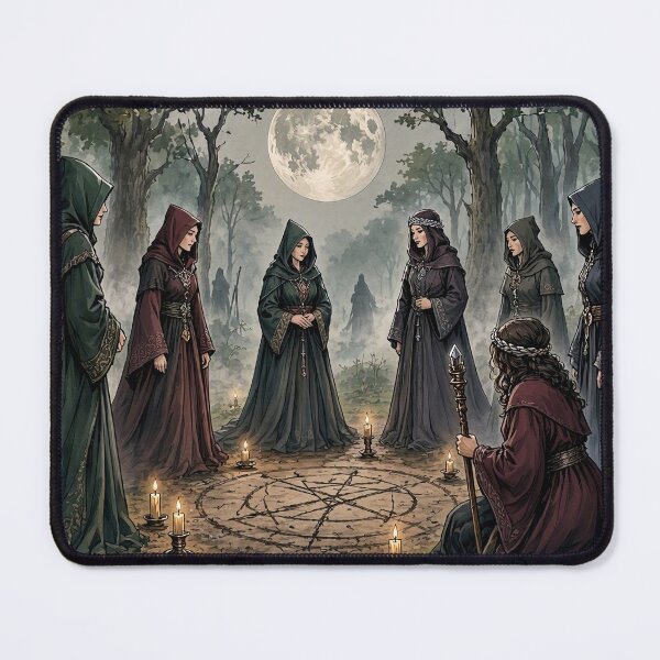 Item preview, Witches' Coven Under the Full Moon designed and sold by Roberta Calabrese.