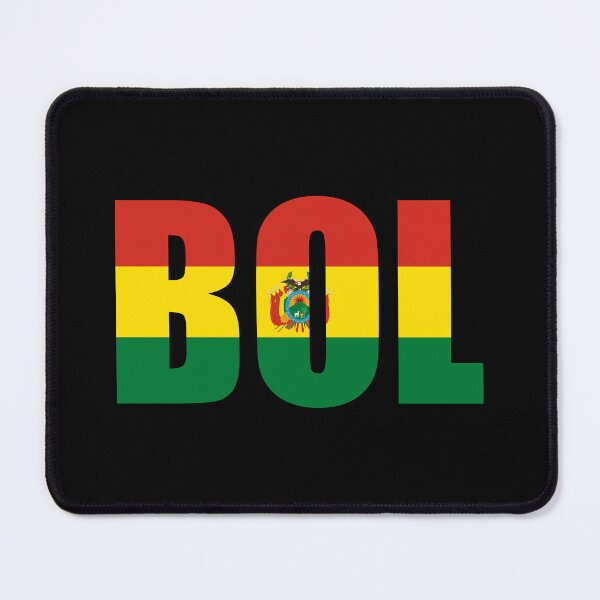 Item preview, Bolivia Flag Initials BO designed and sold by shitpostee.