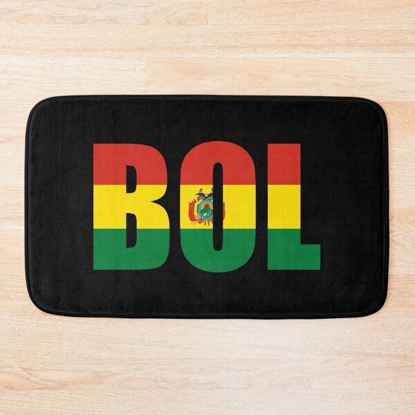 Item preview, Bolivia Flag Initials BO designed and sold by shitpostee.